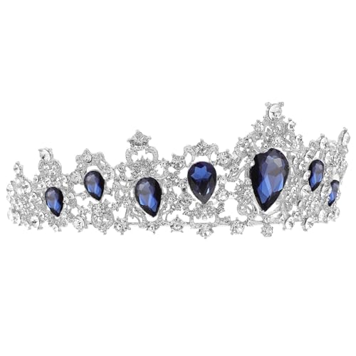 Tiara antialérgica de novia barroca para evitar rojeces en bodas elegantes