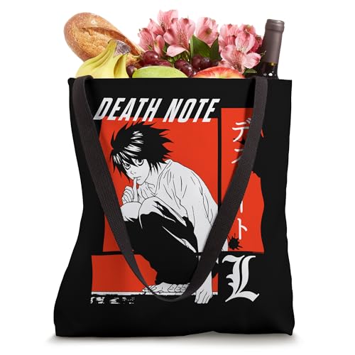 Bolso Tote Anime Death Note Retro Blocks miniatura 4