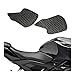 Tankpad Motos 1 Paire De Tampons De Réservoir De Carburant De Moto Décalcomanies Gaz Genou Poignée Traction Caoutchouc Protecteur Autocollants pour Honda CB650R CB650 R (Color : Black)