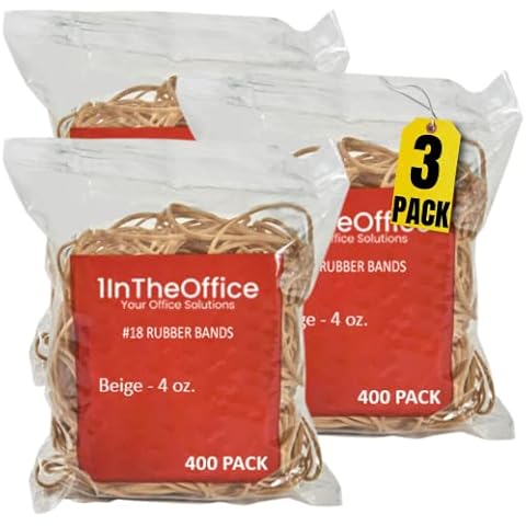 1InTheOffice Rubber Band Size 18 Cover