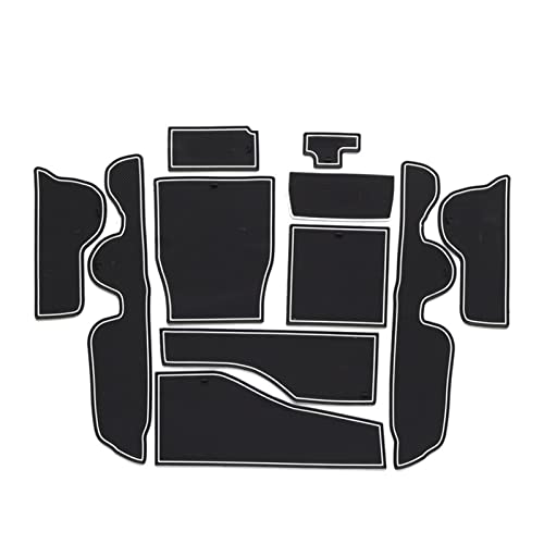 Tapis antidérapant voiture blanc pour Mercedes Benz GLC X253 protection vide-poches