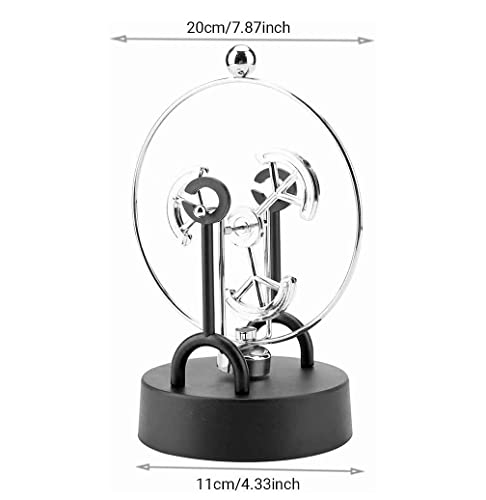 Image of AUGEN Balancing Pendulum Durable Metal Innovative Stress Relief Toy for Home Office Desktop Gift Decoration (1 Piece, 7579B7)