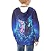 WELLFLYHOM Dragon Rose Sweater for Kids Girls Size 11-13 Zipper Hoodie Graphic Sweatshirt Jackets with Kangaroo Pocket Long Sleeve Full Zip Top