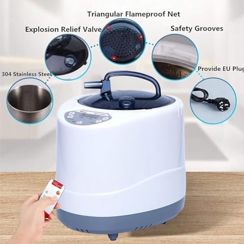 Cuiseur vapeur pour sauna 4L 2000W avec télécommande pour fumigation à domicile