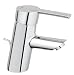 Produktbild GROHE Feel - Einhand-Waschtischbatterie (S-Size, einstellbare Mengenbegrenzung, Schnellbefestigungssystem), chrom, 32557000, Silber