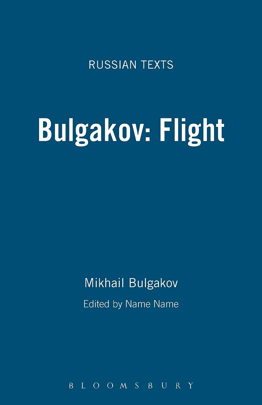 Bulgakov: Flight.by Bulgakov  New 9781853994357 Fast Free Shipping<|