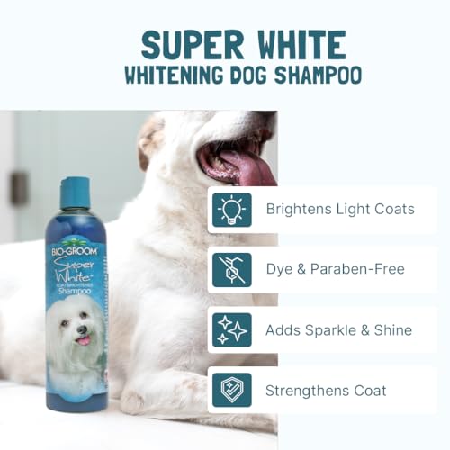 image for Bio-Groom Dog Shampoo and Conditioner Set - Whitening Shampoo for Dogs