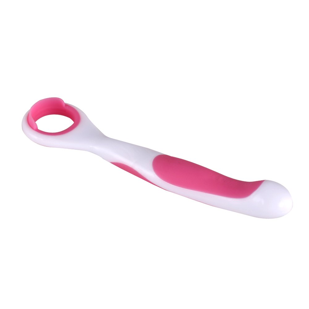 HealthAndYoga® Soft Tongue Cleaner for Babies (Pack of 1) - Infant Gum & Oral Health- 3 to 10 months old -Removes milk coats from baby’s tongue- Smooth Non-gagging Ring shape- Baby Care Accessory (B017H89G8E) Amazon Price History, Amazon Price Tracker