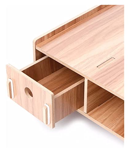 Monitor Stand Riser Houten Desktop Monitor Riser, TV Stand Houder, Over Toetsenbord Bureau Organizer Opbergruimte Voor… - Image 4