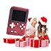 Retro Mini Game Machine with 400 Classical FC Games Handheld Game Console 2.8-Inch Color Screen Support for TV Output , Presents Birthday for Kids, Adults (Red)
