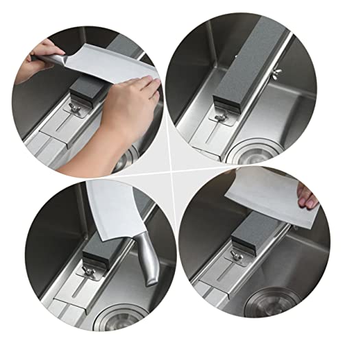 Support de cuisine fixe pour installer une pierre à aiguiser avec eau - 6