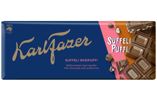 Fazer Karl Fazer Suffeli Milchschokolade Schokolade 20 Bars von 198G 140 Unzen