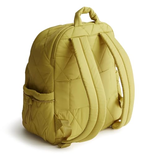 Image of Vera Bradley Women's Featherweight Bancroft Backpack, Golden Olive, One Size