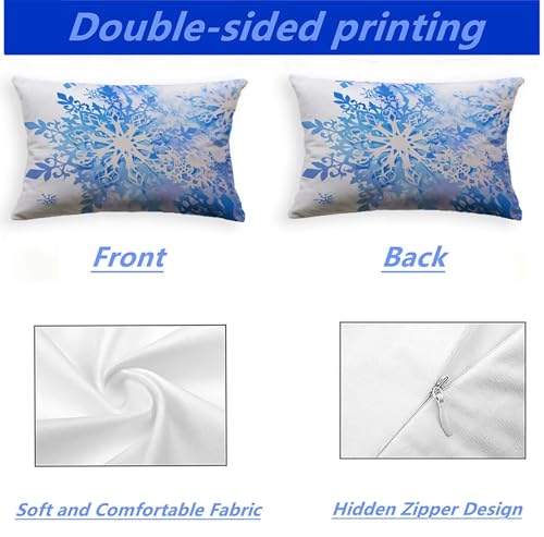 Velours coussin bleu 60x80 haut de gamme à impression recto verso