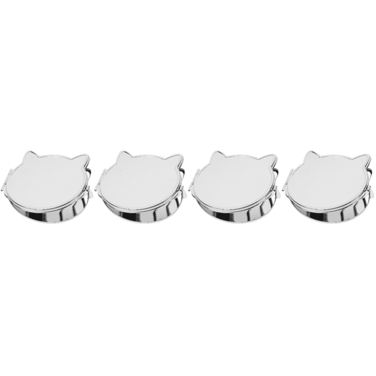 Miroir compact de maquillage double face pour retouches sans miroir fixe