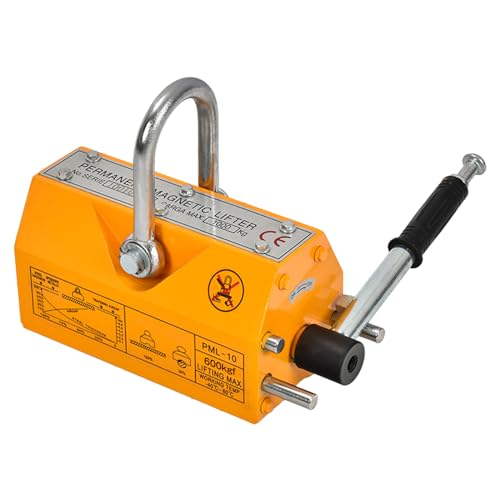 雑貨の国のアリス リフティングマグネット 永久磁石 約600kg 約1000kg マグネットリフター ウィンチ 運搬 荷物 昇降 電池不要 (最大吊上荷重600kg) - 雑貨の国のアリス - 商品画像