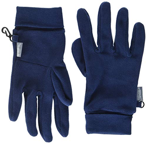Preisvergleich Produktbild Sterntaler Wasserabweisende und wasserdichte Fingerhandschuhe mit Klettverschluss, Alter: 10-11 Jahre, Größe: 6, Blau (Marine)