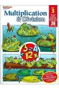Paperback Multiplication & Division Grade 3 Book