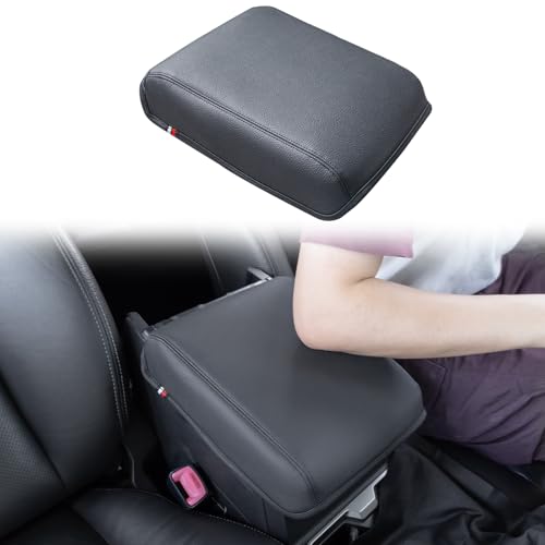 JDMCAR Center Console Cover Compatible with 2025 2026 Toyota 4Runner Accessories Interior Customized Anti-Scratch PU Leather Armrest Protector Cover