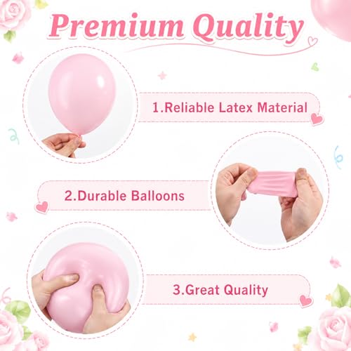 Image of Pastel Balloons, 60 Pcs 12 Inch Pastel Rainbow Balloons in Teal Green Blue Orange Yellow Pink Purple for Easter Spring Birthday Baby Shower Decorations