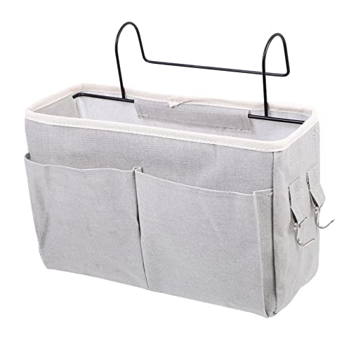 Practical Hanging Bedside Storage Basket Multipurpose Pouch Pockets Dorm Bed Bunk Loft College Dorm Rooms Baby Rails Bedroom Living Room