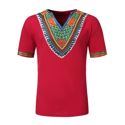 T-Shirt Africain Kente pour Homme qui cherche un look ethnique moderne