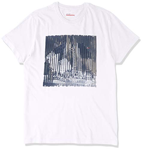 Camiseta Arquitetura Fragmentada, Aramis, Masculino, Branco, P