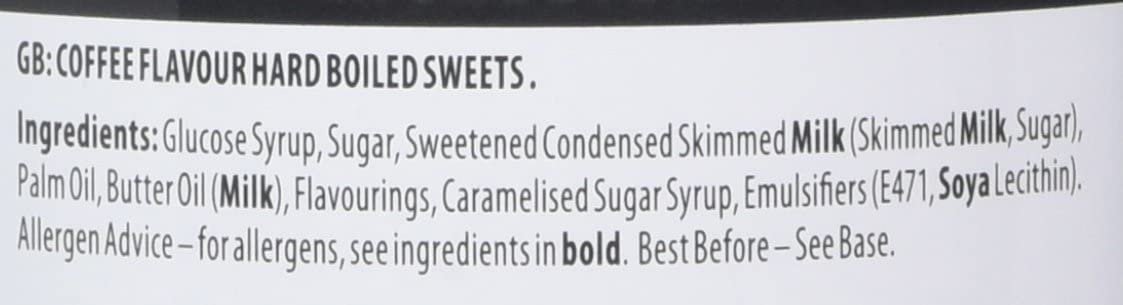 Taveners Coffee Travel Sweets Drop 200g - 3 pack