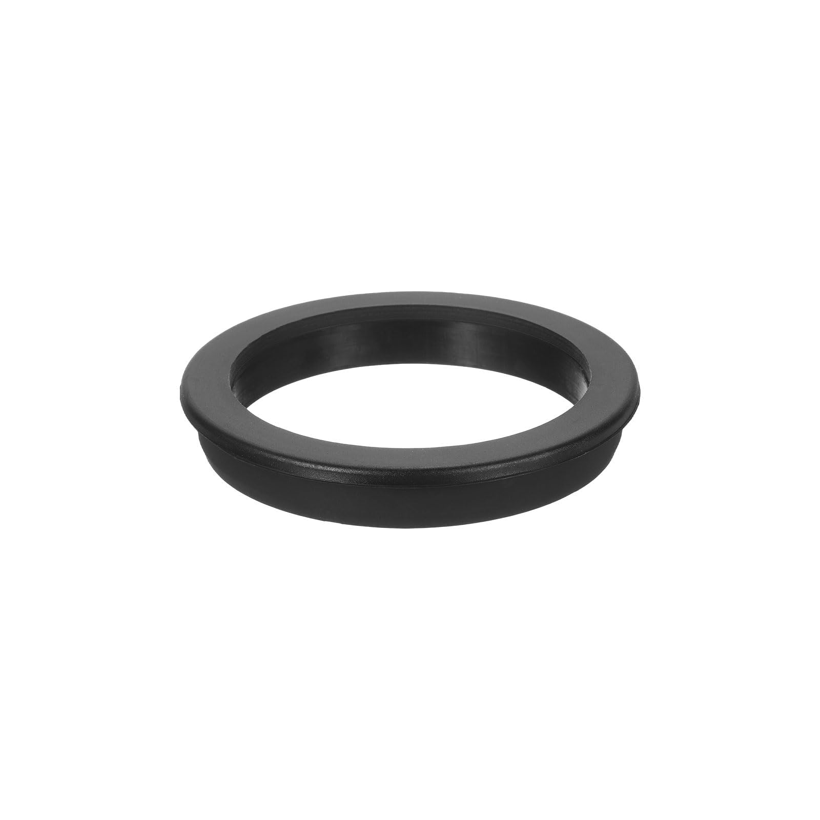 Unifizz 1Pcs Rubber Grommet 120mm Drill Hole, 104mm ID Hole Top Hat Grommet Black Silicone Hole Plug Gasket for Automotive, Machinery and Wiring Applications