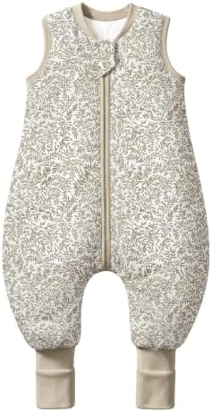 Mosebears Baby Schlafsack mit Füßen 2.5 Tog 6-18 Monate Baumwolle Atmungsaktiv Winterschlafsack für Babys & Kleinkinder Warmer Strampelsack mit Beinen