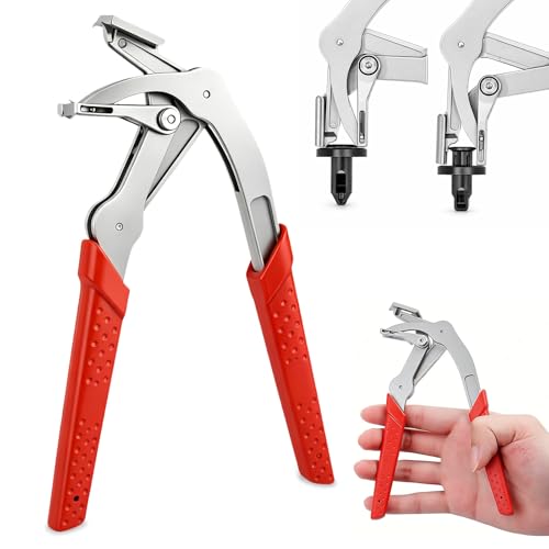 Car Clip Pliers & Panel Clip Removal Pliers, Spring-Loaded...