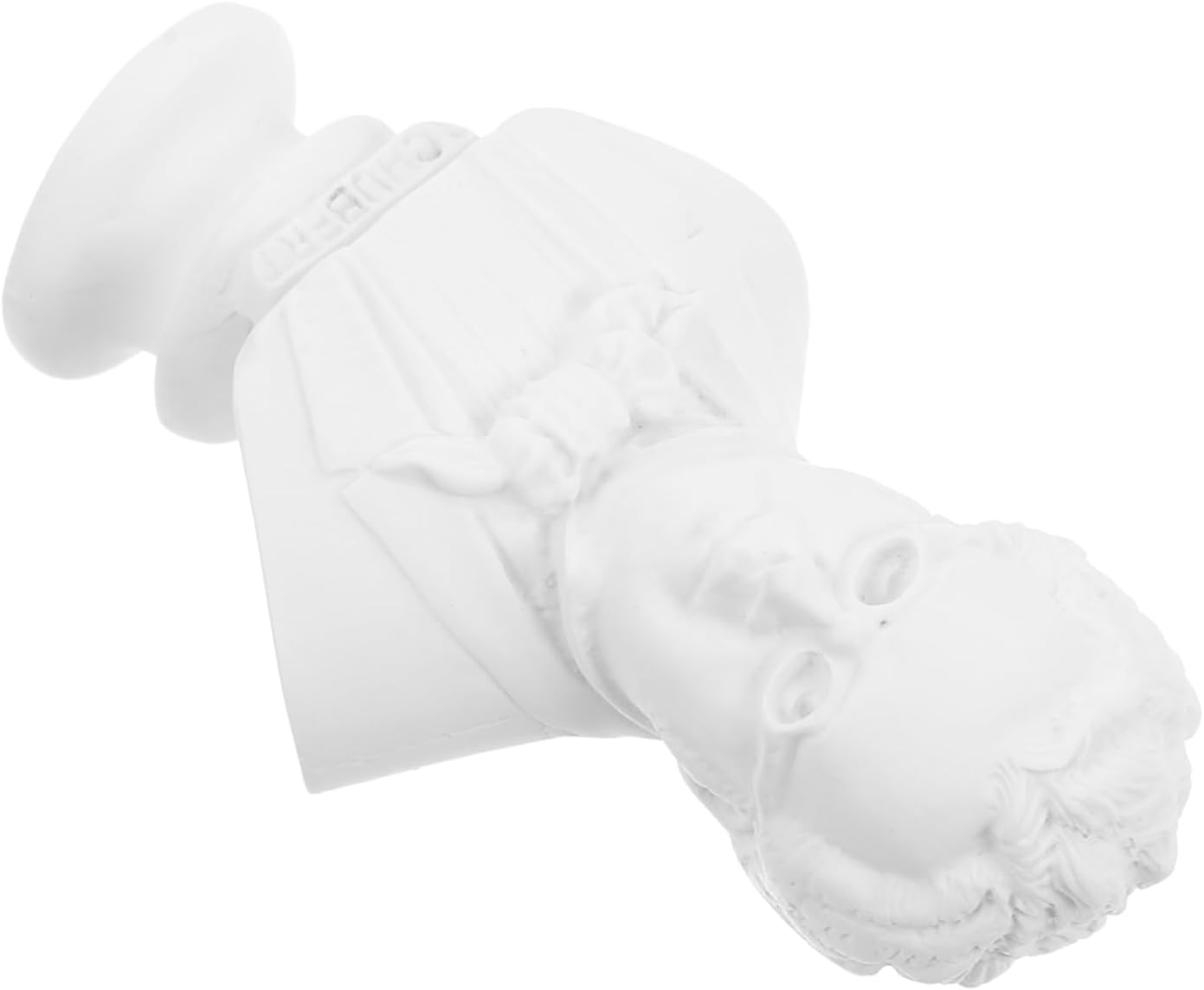 Resin Classical Bust Statue for Desktop Decoration, White