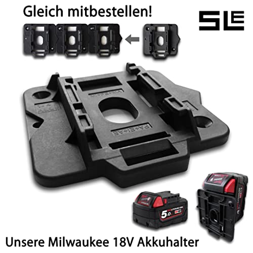 SLE Professionele geleiderailadapter voor Milwaukee M18 FTR8 / FTR-0X voor Makita/Bosch/Festool/Mafell geleiderail bovenfrees randfrees adapter - Afbeelding 3