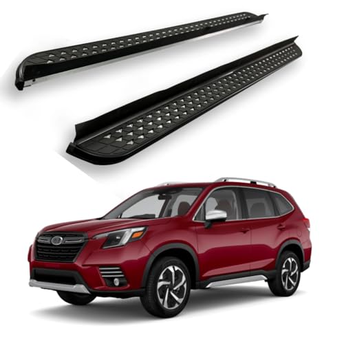 2 estribos laterales aluminio para Subaru Forester SK 2019-2024 miniatura 1