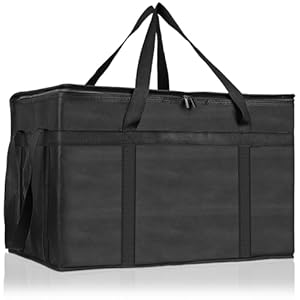 PEASUG Insulated Bags for Food Deli...