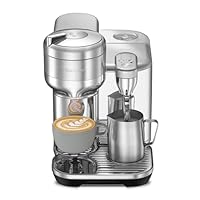 Nespresso - Vertuo Creatista Capsule Coffee Machine with Milk Frother Wand for Cappuccino, Flat White and Espresso by Sage, Brushed Stainless Steel