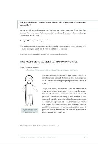 Réaliser pour les univers immersifs avec le livre Le Cinéma de la Présence