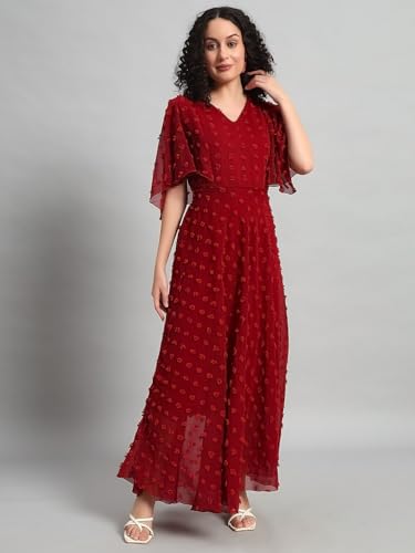 Image of HELLO DESIGN Popcorn Boota Women Maxi Gwon Dress