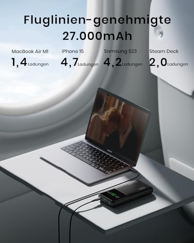 Batería portátil PD3.1 carga rápida para teletrabajo y viajes 4