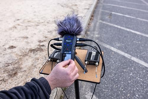 Image of Zoom H6essential 6-Track 32-Bit Float Portable Audio Recorder Bundle with WSH-4E Hairy Windscreen (H6essential + Windscreen)