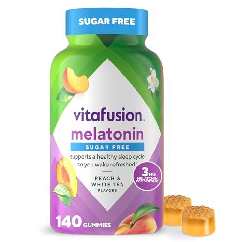 Vitafusion Melatonin Gummy Vitamins 140 Count (Pack of 1)