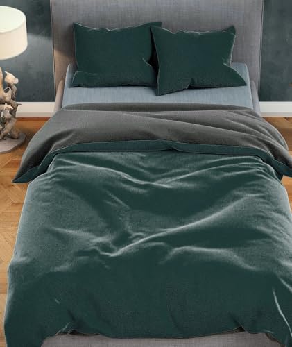 Leonado Vicenti Plüsch Teddy Bettwäsche Cashmere-Touch Garnitur Set...