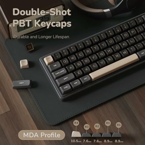 Image of RK ROYAL KLUDGE Keyboard (Phantom, Cream Switch, Wireless, Wired)