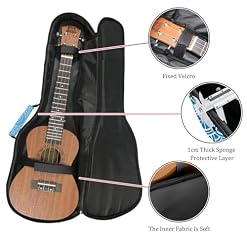 JRHEJTHH Housse imperméable pour ukulélé en tissu Oxford durable et élégant avec sac de rangement rond, Multicolore., 25.9x9x3.1in/66x23x8cm, Moderne - Les Beatles, Paul McCartney, John Lennon, RIngo Starr, George Harrison JRHEJTHH Housse imperméable pour ukulélé en tissu Oxford durable et élégant avec sac de rangement rond, Multicolore., 25.9x9x3.1in/66x23x8cm, Moderne – Image 2
