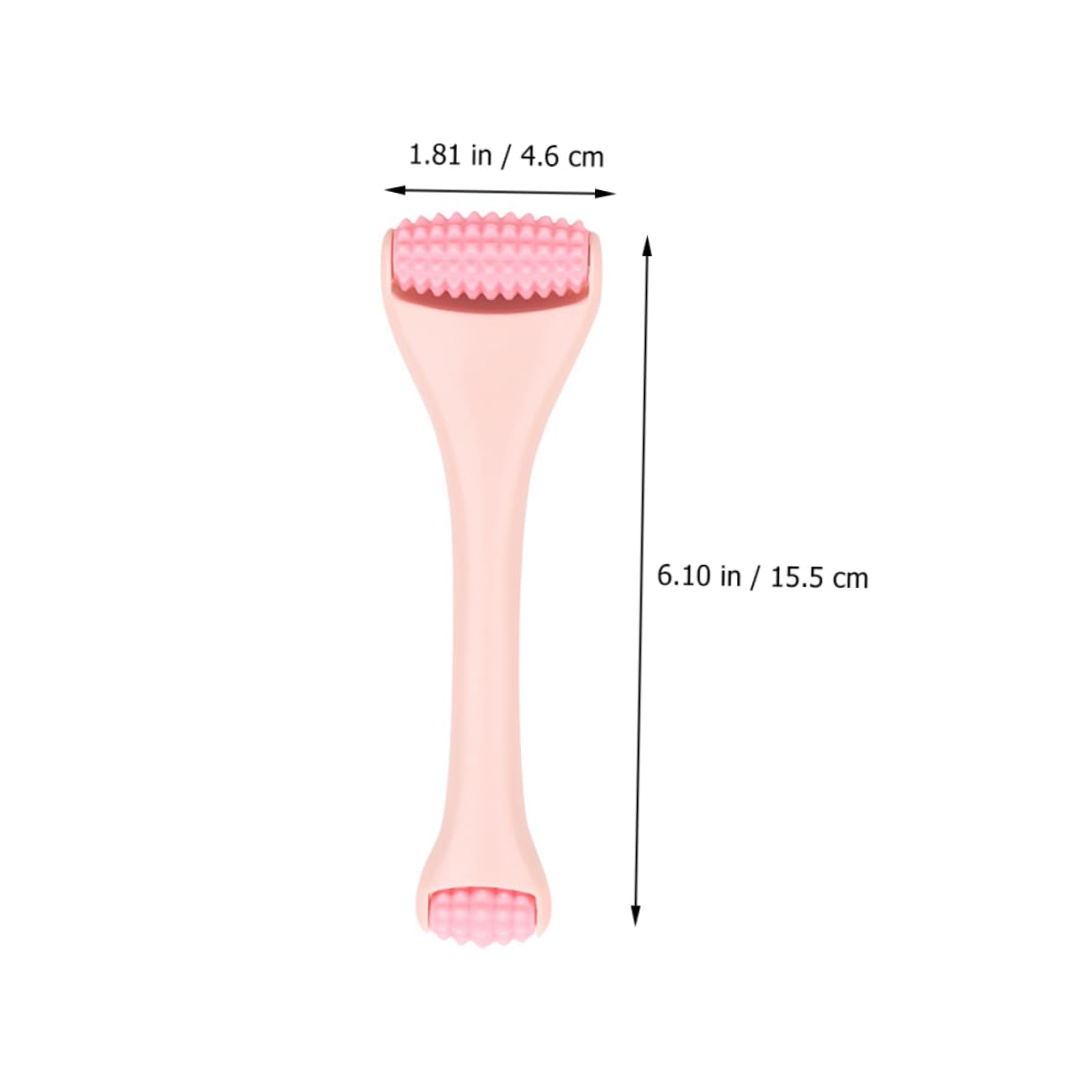 Didiseaon 3 Piezas Rodillo De Hielo De Masaje Rodillo Para Ojos Rodillo Facial De Jade Masajeador De Piel Facial Portátil Mango De Abdominales Rosa La Cara Mujer Máscara De Ojos