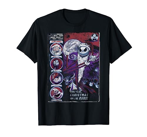Nightmare Before Christmas First Noël Comic Cover T-Shirt