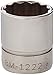 Williams BM-1222 3/8 Drive Shallow Socket, 12 Point, 22mm