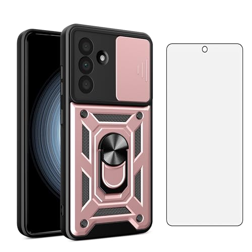 Coque Samsung Galaxy A36 5G avec cache caméra coulissant et verre trempé