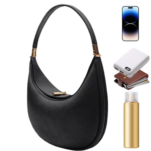 Sac à bandoulière femme lune croissante mode chic pour fête et travail
