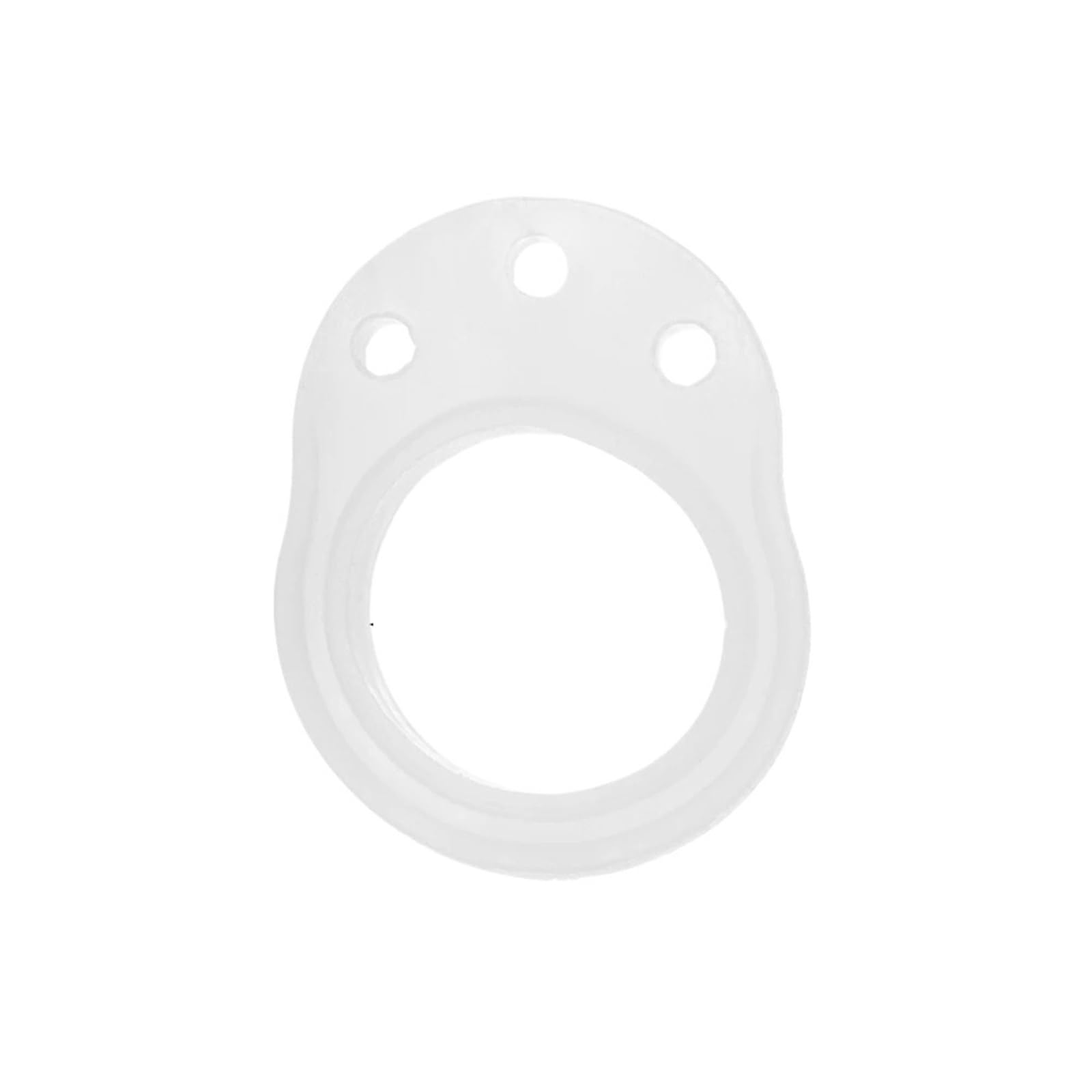 Butoir de porte en silicone transparent discret - Protection murale en gel